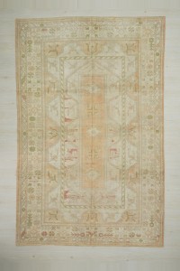6.7x1.7 Wool Vintage Oushak Rug. 204,325 - Oushak Rug $i