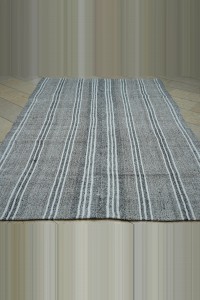 6x10 Feet Turkish Grey Area Rug 186,289 - Grey Turkish Rug  $i