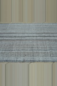 6x10 Feet Turkish Grey Area Rug 186,289 - Grey Turkish Rug  $i