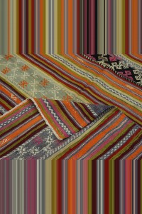 6x10 Minimalist Decor Stripe Kilim Rug 168,300 - Turkish Kilim Rug  $i