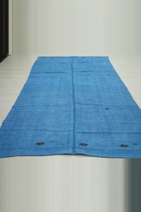 6x10 Overdye İndigo Blue Hemp Rug 177,299 - Turkish Hemp Rug $i