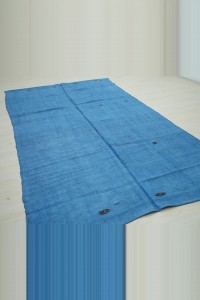 6x10 Overdye İndigo Blue Hemp Rug 177,299 - Turkish Hemp Rug $i
