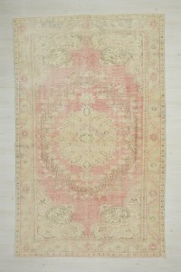 6x10 Vintage Oushak Rug 188,298 - Oushak Rug $i