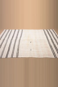 6x11 Black And White Hemp Rug. 170,325 - Turkish Hemp Rug $i