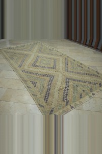 6x11 Cotton Denizli Kilim Rug 184,344 - Turkish Kilim Rug  $i