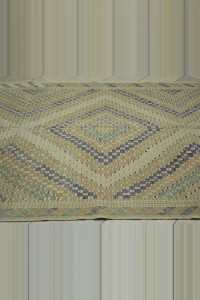 6x11 Cotton Denizli Kilim Rug 184,344 - Turkish Kilim Rug  $i