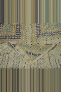 6x11 Cotton Denizli Kilim Rug 184,344 - Turkish Kilim Rug  $i