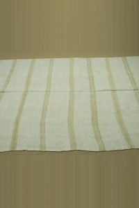 6x11 Light Brown Sripe Hemp Rug 168,350 - Turkish Hemp Rug $i