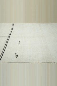 6x11 Minimalist Decor Hemp Kilim Rug 187,327 - Turkish Hemp Rug $i