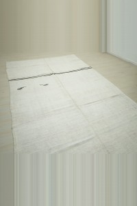 6x11 Minimalist Decor Hemp Kilim Rug 187,327 - Turkish Hemp Rug $i