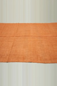 6x11 Overdye Orange Hemp Rug 177,323 - Turkish Hemp Rug $i