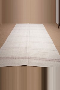 6x11 Seriped Hemp Kilim Rug 184,333 - Turkish Hemp Rug $i