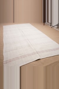 6x11 Seriped Hemp Kilim Rug 184,333 - Turkish Hemp Rug $i