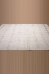 6x11 Seriped Hemp Kilim Rug 184,333 - Turkish Hemp Rug $i