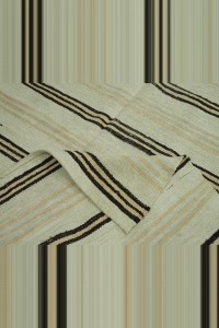 6x11 Stripe Pattern Hemp Rug 174,326 - Turkish Hemp Rug  $i