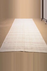 6x11 Striped Flat Weave Hemp Kilim Rug. 175,336 - Turkish Hemp Rug $i