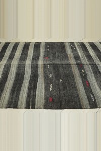 6x11 Turkish Nomadic Goat Hair Kilim Rug 187,330 - Goat Hair Rug $i