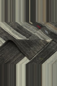 6x11 Turkish Nomadic Goat Hair Kilim Rug 187,330 - Goat Hair Rug $i