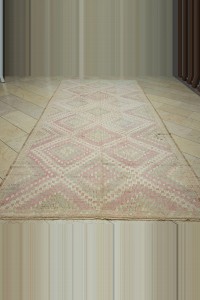 6x12 Brown Goat Hair Oushak Cicim Kilim Rug. 184,376 - Turkish Kilim Rug  $i