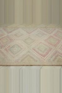 6x12 Brown Goat Hair Oushak Cicim Kilim Rug. 184,376 - Turkish Kilim Rug  $i