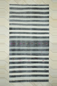 6x12 Natural Goat Hair Kilim Rug 193,376 - Goat Hair Rug $i