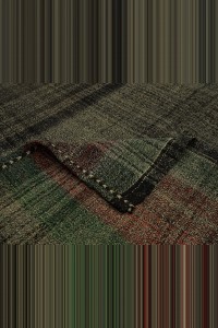 6x12 Primitive Striped Goat Hair Kilim Rug 168,368 - Goat Hair Rug $i