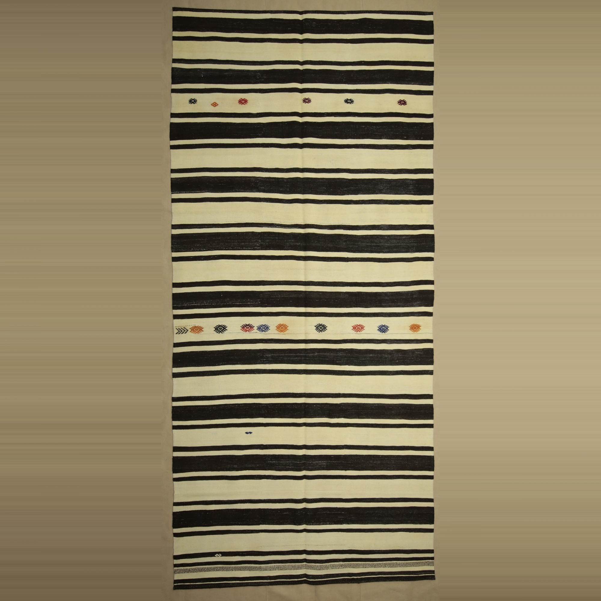 6x13 Long Minimalist Decor Nature Kilim Rug. 185,406 - Turkish Natural Rug