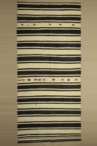 Turkish Natural Rug 6x13 Long Minimalist Decor Nature Kilim Rug. 185,406