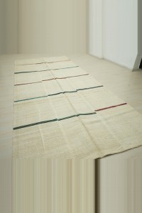 6x14 Large Long Striped Hemp Kilim Rug 176,408 - Turkish Hemp Rug $i