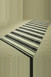 6x14 Minimalist DEcor Naturel Wool Kilim Rug 187,420 - Turkish Natural Rug $i