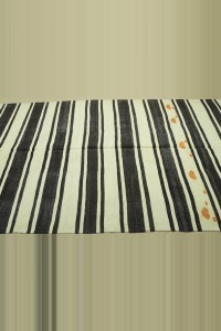 6x14 Minimalist DEcor Naturel Wool Kilim Rug 187,420 - Turkish Natural Rug $i