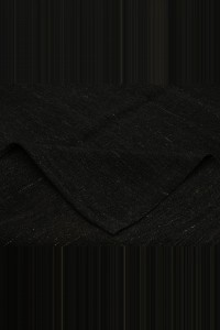 6x7.5 Dark Brown Goat Hair Kilim Rug 180,228 - Goat Hair Rug $i