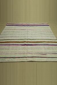 6x7 Mid Century Modern Hemp Rug 190,224 - Turkish Hemp Rug $i