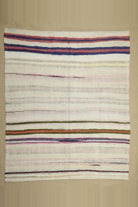 Turkish Hemp Rug 6x7 Mid Century Modern Hemp Rug 190,224