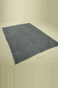 6x8 Overdye Black Hemp Rug 179,248 - Turkish Hemp Rug $i