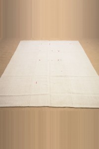 6x8 Plain White Hemp Rug. 177,240 - Turkish Hemp Rug $i