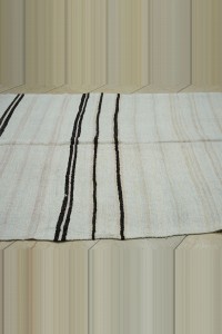6x9.5 Handmade striped turkish hemp rug 166,288 - Turkish Hemp Rug $i