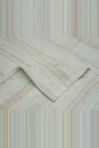 6x9.5 Handmade striped turkish hemp rug 166,288 - Turkish Hemp Rug $i