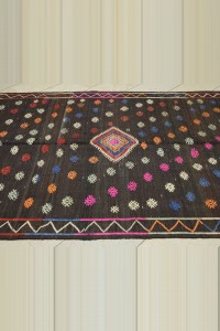 6x9 Goat Hair Woven Turkish Kilim Rug. 183,282 - Goat Hair Rug $i