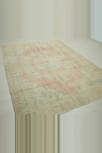 6x9 Living room Old Oushak Rug 183,262 - Oushak Rug $i