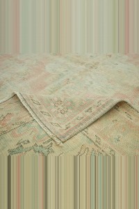 6x9 Living room Old Oushak Rug 183,262 - Oushak Rug $i