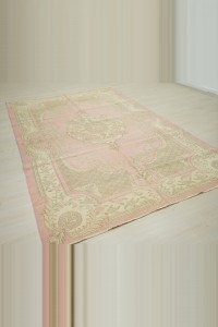 6x9 Pink Oushak Rug 174,282 - Oushak Rug $i