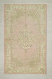 6x9 Pink Oushak Rug 174,282 - Oushak Rug $i