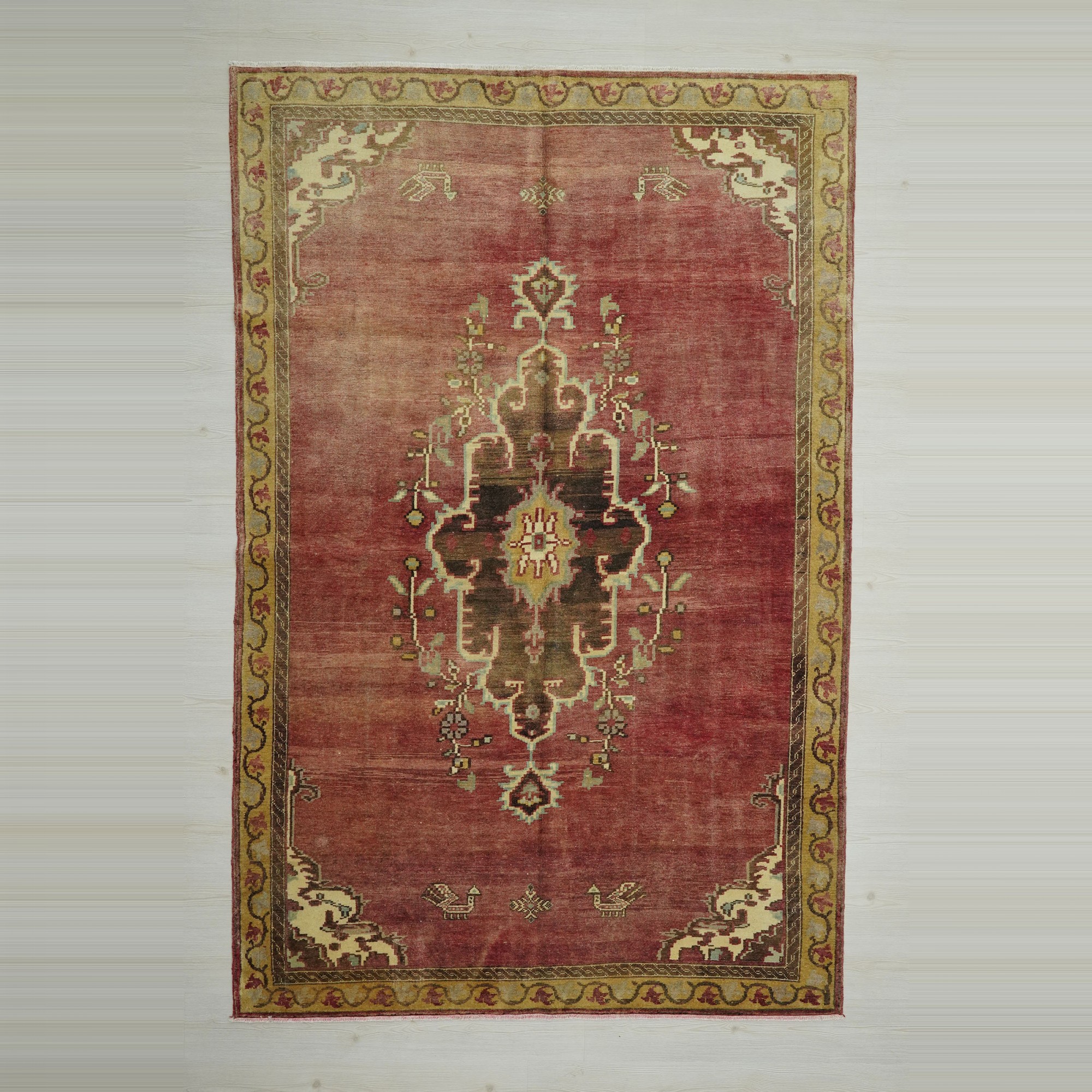 6x9 Sun Faded Sivas Kangal Carpet Rug. 186,282 - Turkish Carpet Rug