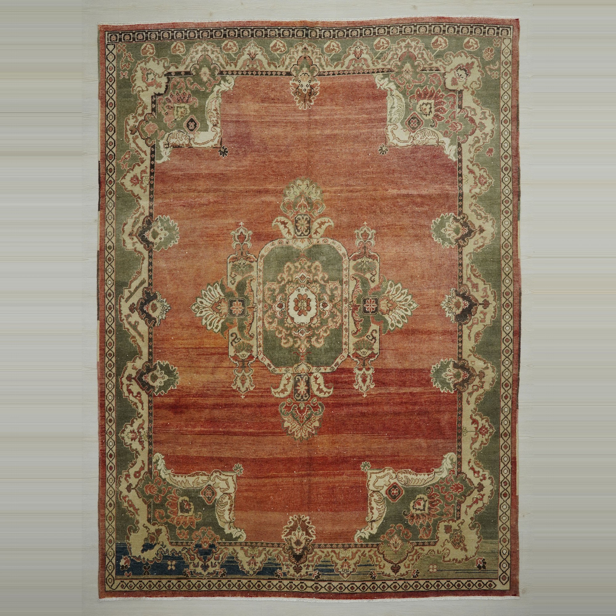 7.5x10 Old Large Malatya Carpet Rug 232,312 - Turkish Carpet Rug