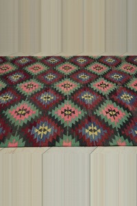 7x10 Large Old Turkish Kilim Rug. 217,316 - Turkish Kilim Rug  $i