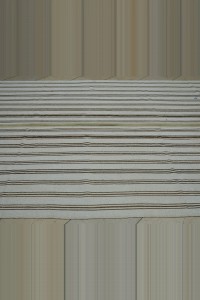 7x10 Minimalist Stripe Naturak Kilim Rug 217,287 - Turkish Natural Rug  $i