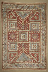 Turkish Carpet Rug 7x10 Old Anatolian Canakkale Carpet Rug. 207,296