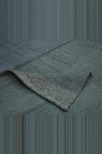 7x10 Overdye Gray Hemp Kilim Rug 200,302 - Turkish Hemp Rug $i