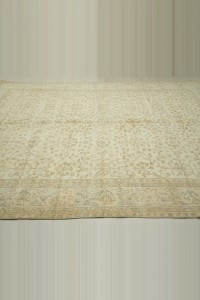 7x10 Seven Mountain Flower Pattern Oushak Rug. 210,305 - Oushak Rug $i